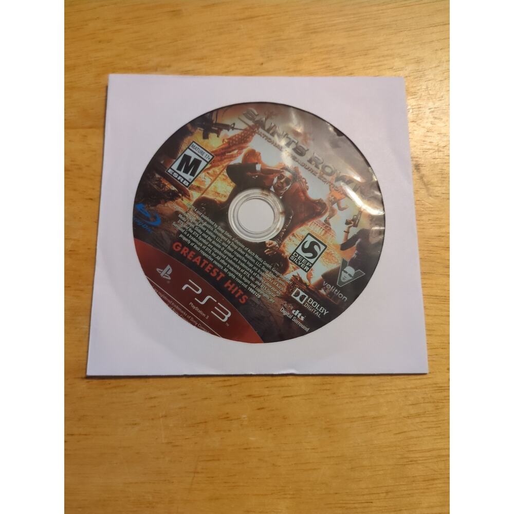 Saints row 4 ps 3 Disc Only